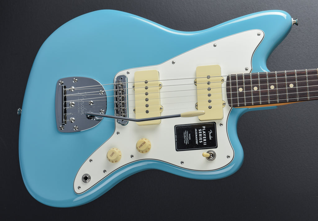 Player II Jazzmaster - Aquatone Blue – Dave's Guitar Shop