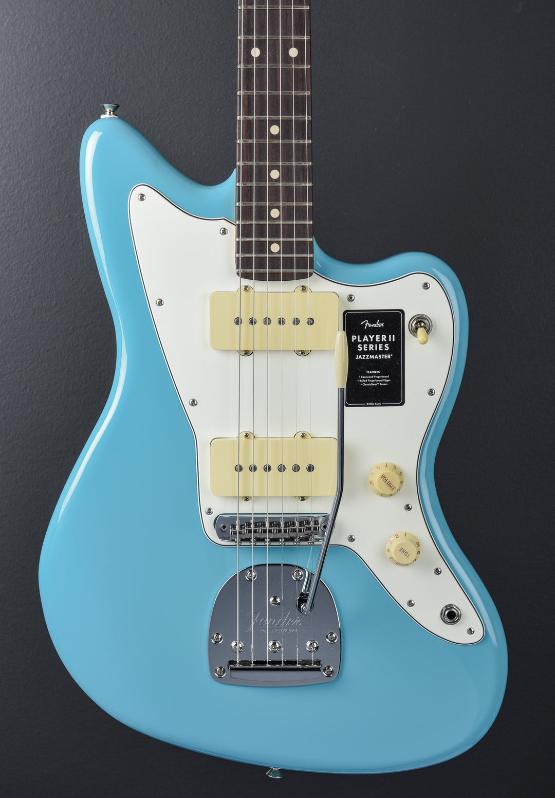 Player II Jazzmaster - Aquatone Blue