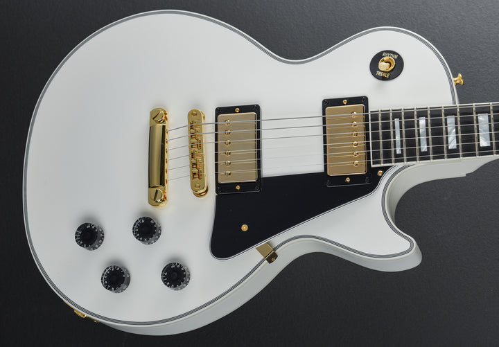 Les Paul Custom w/Ebony Fingerboard Gloss - Alpine White