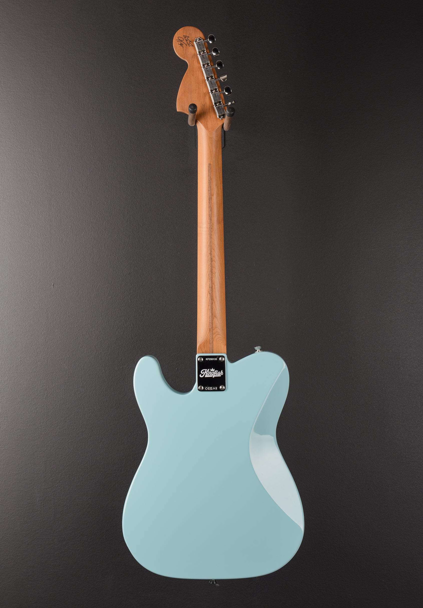 Kingfish Delta Day Telecaster Deluxe - Daphne Blue – Dave's Guitar