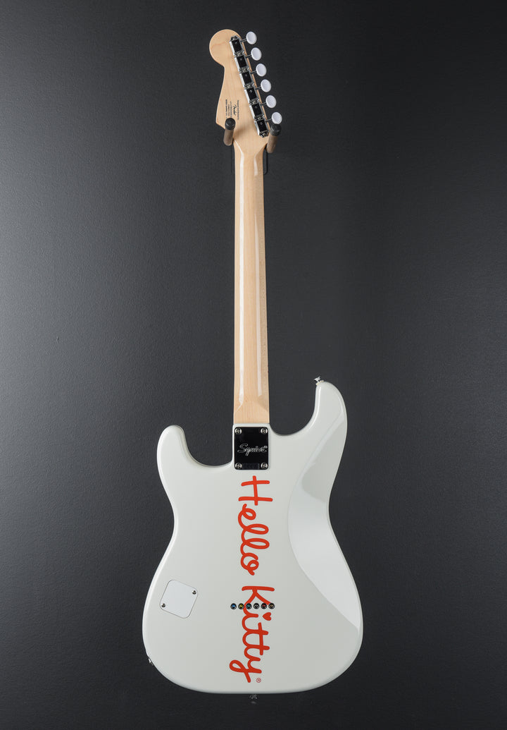Hello Kitty Stratocaster - White
