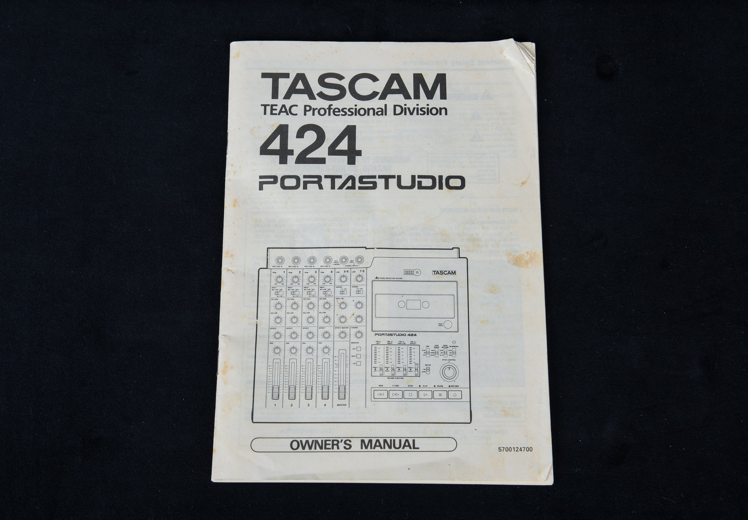 PortaStudio 424 '89 – Dave's Guitar Shop