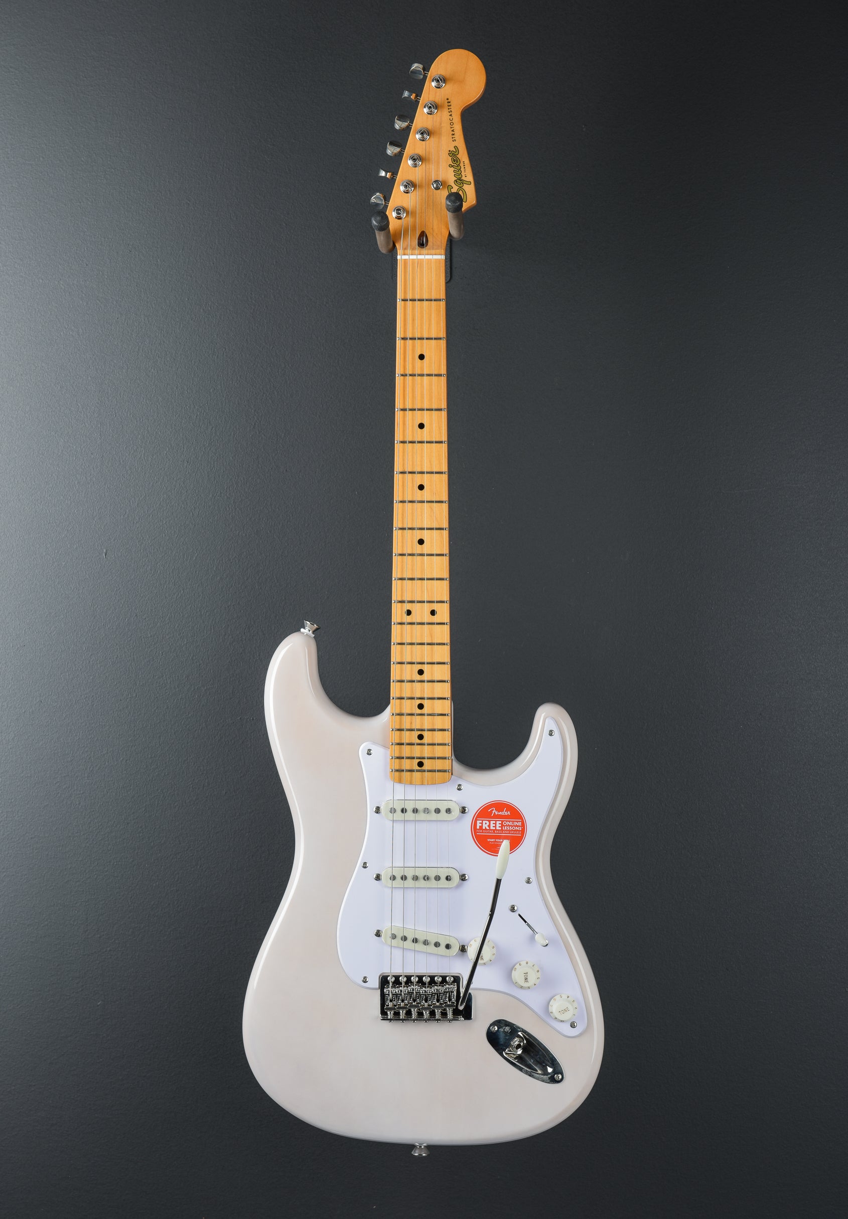 Squier classic vibe 50’s Stratocaster Classic Vibe 50's Stratocaster - White Blonde – Dave's Guitar Shop