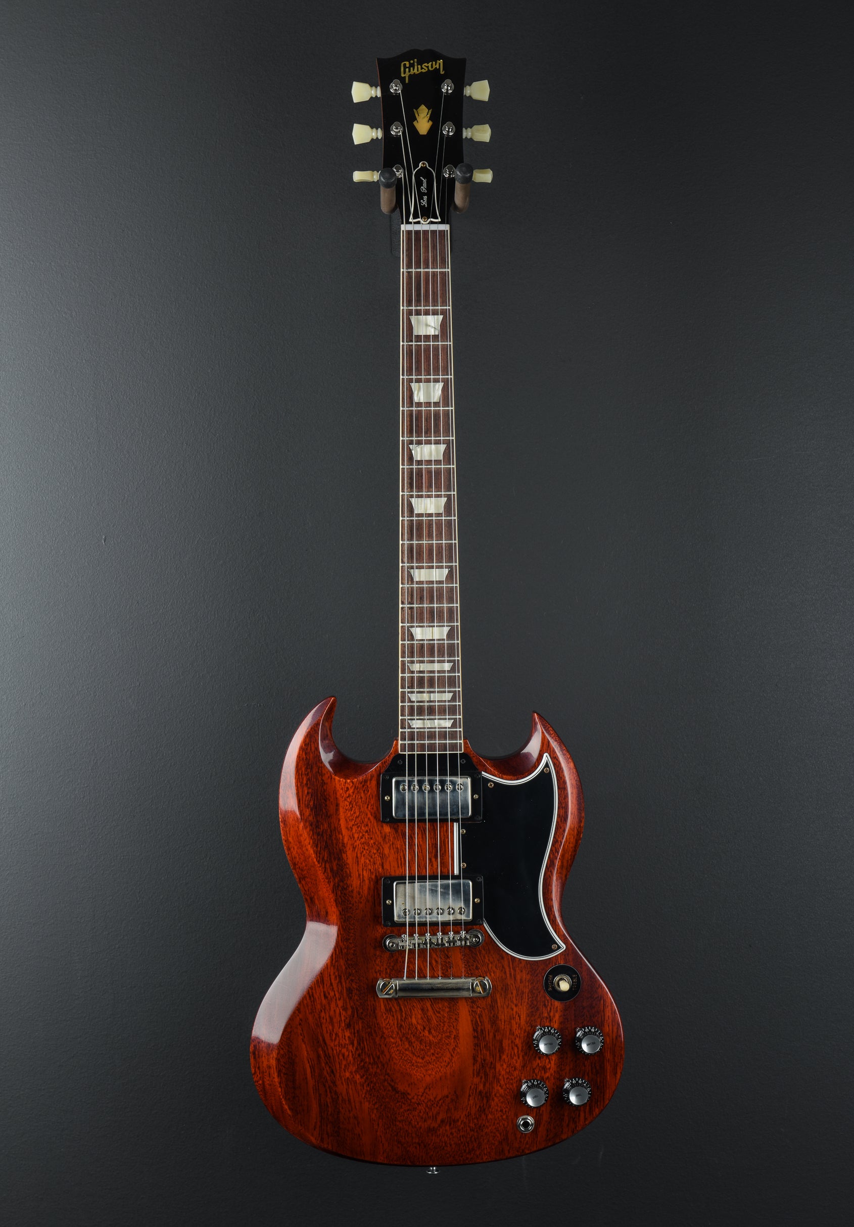 1961 Les Paul SG Standard Reissue Stop Bar - Cherry Red – Dave's