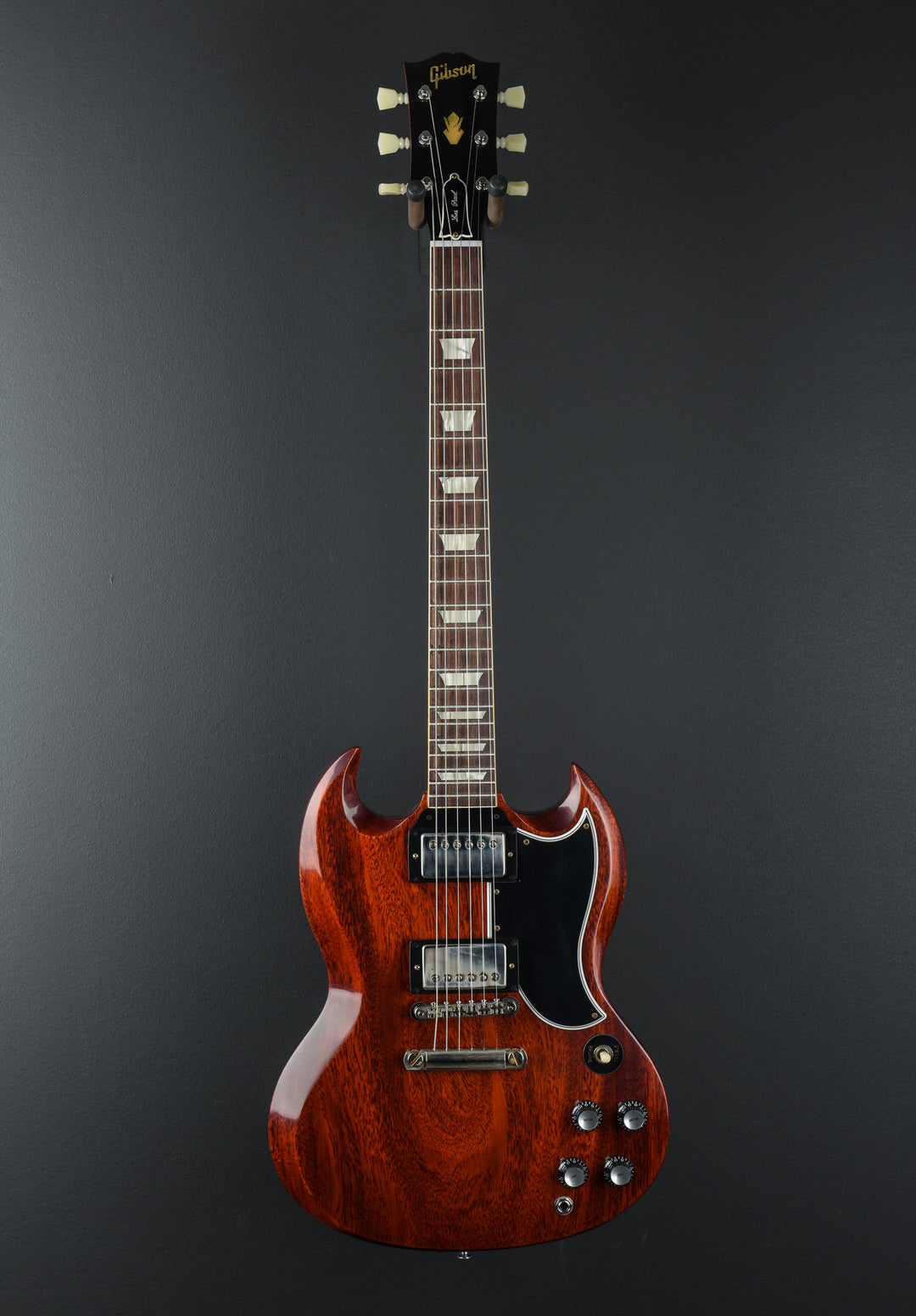 1961 Les Paul SG Standard Reissue Stop Bar - Cherry Red