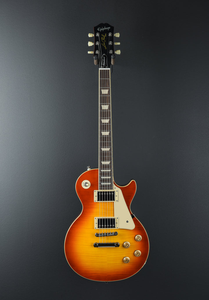 "Inspired by Gibson Collection" Les Paul Standard 50's Figured Top - Washed Cherry