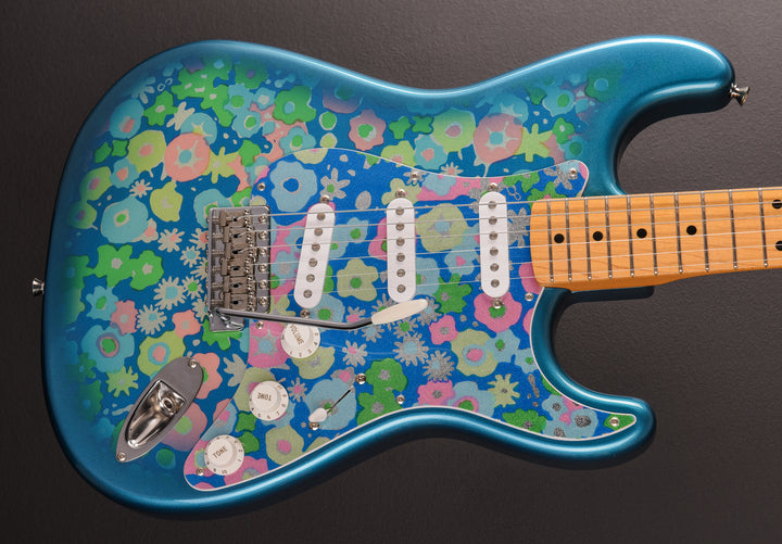 Used CIJ "Blue Flower" Stratocaster '03