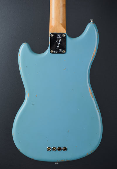 JMJ Road Worn Mustang Bass - Faded Daphne Blue