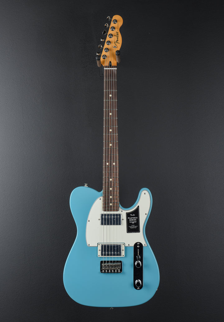 Player II Telecaster HH - Aquatone Blue w/Rosewood
