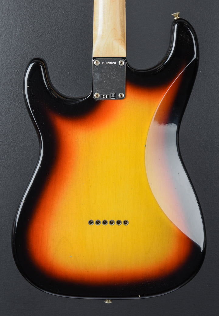 1960 Journeyman Relic Hardtail Stratocaster - 3 Color Sunburst