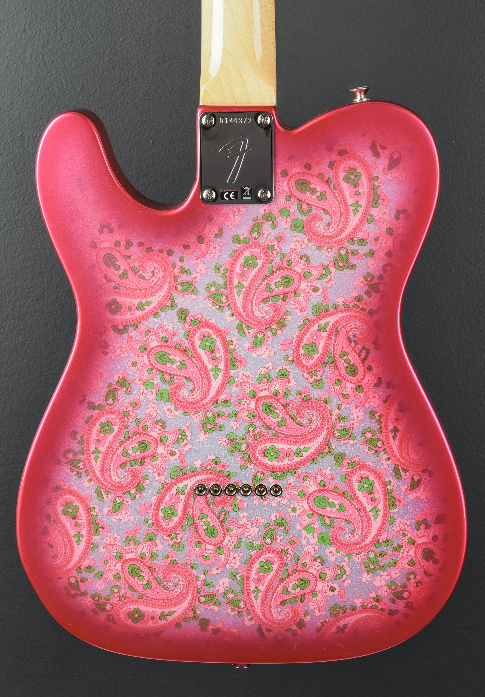 1968 NOS Pink Paisley Telecaster – Dave's Guitar Shop