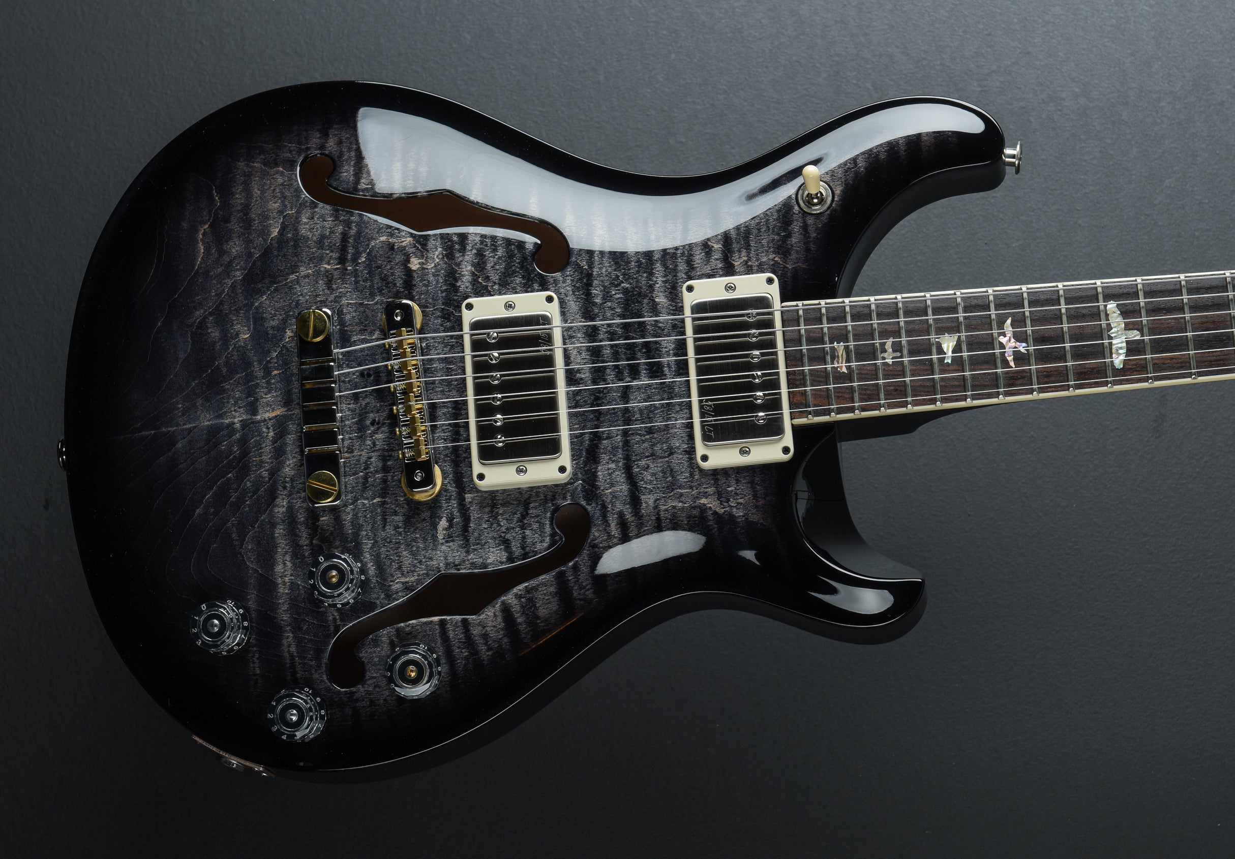 McCarty 594 Hollowbody II - Charcoal Smokewrap Burst – Dave's