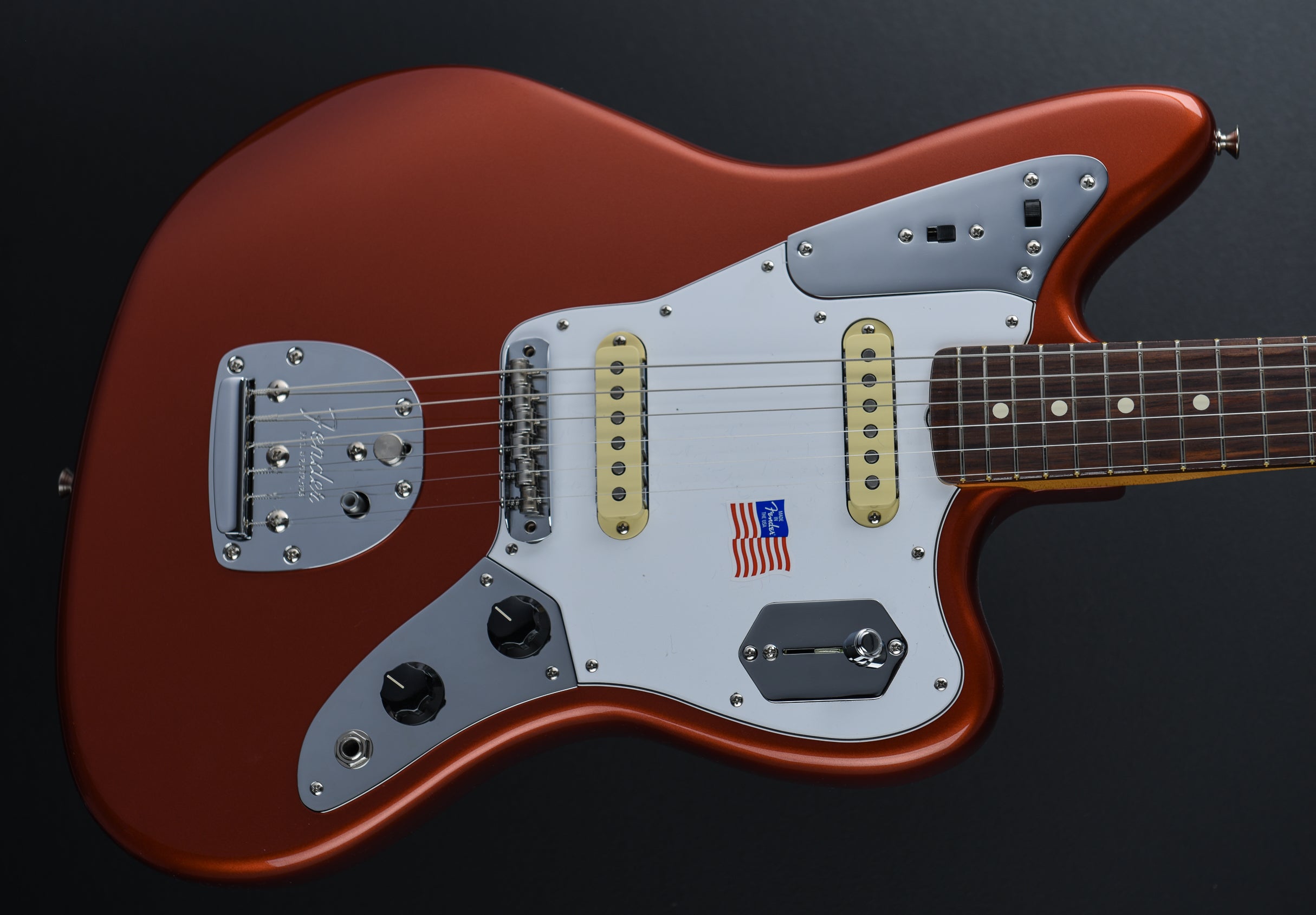 Johnny Marr Jaguar - Metallic KO – Dave's Guitar Shop