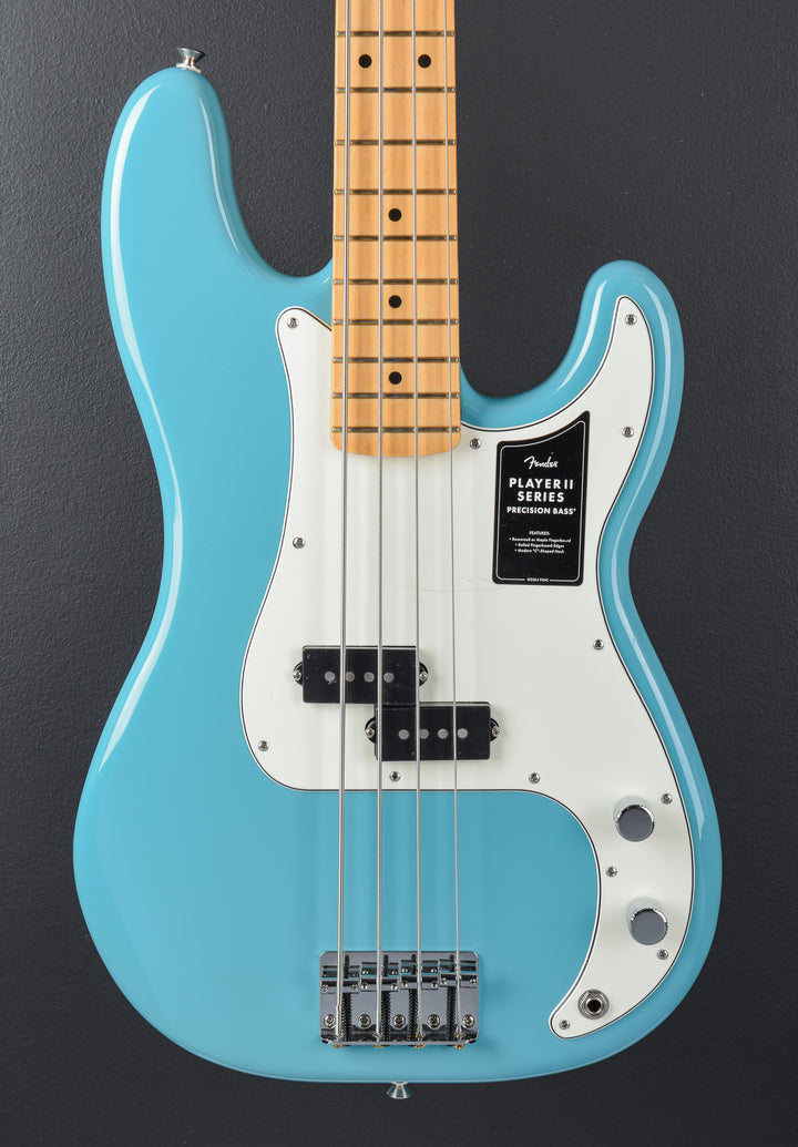 Player II Precision Bass - Aquatone Blue w/Maple