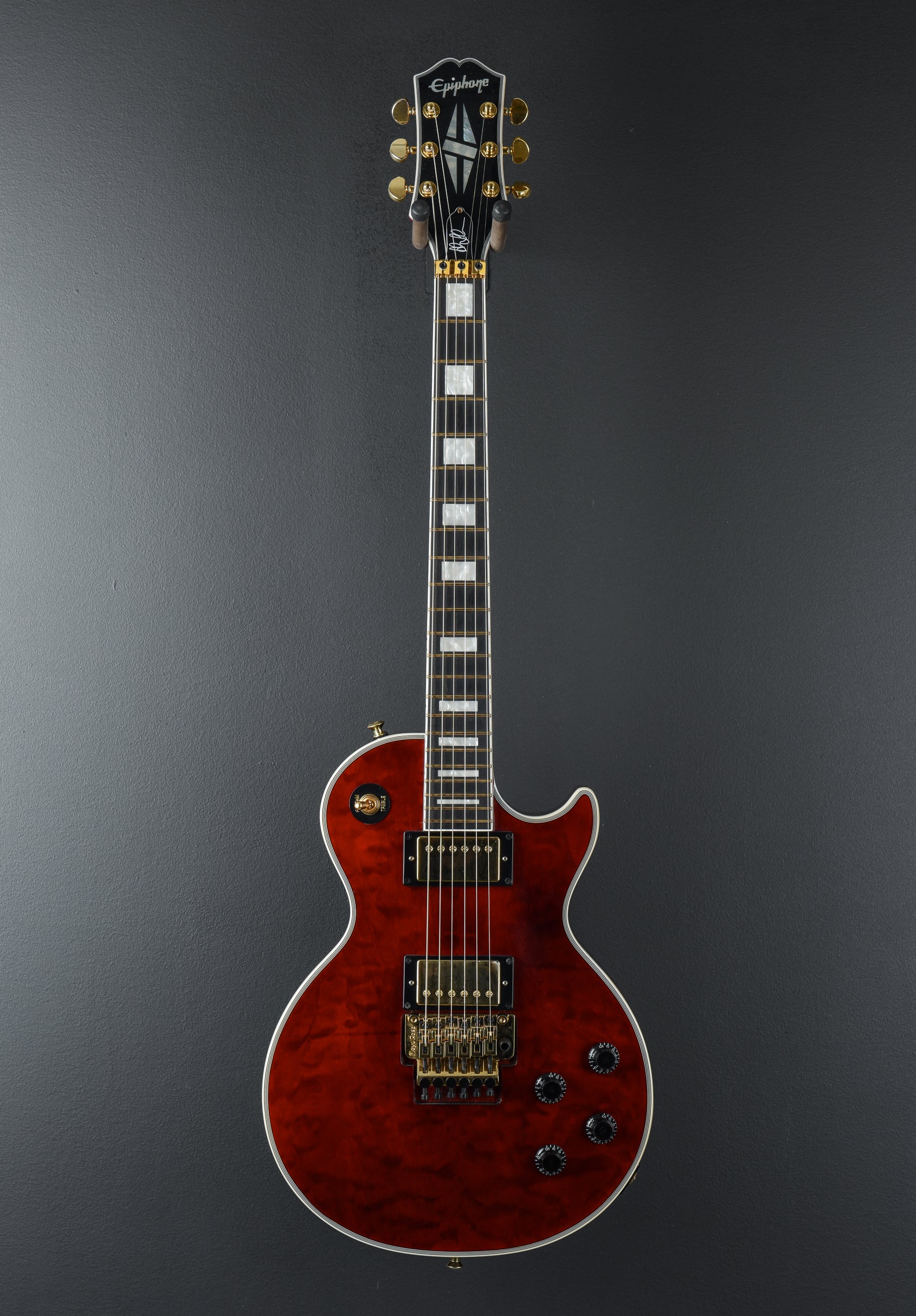 Alex Lifeson Les Paul Custom Axcess - Ruby '23 – Dave's Guitar Shop
