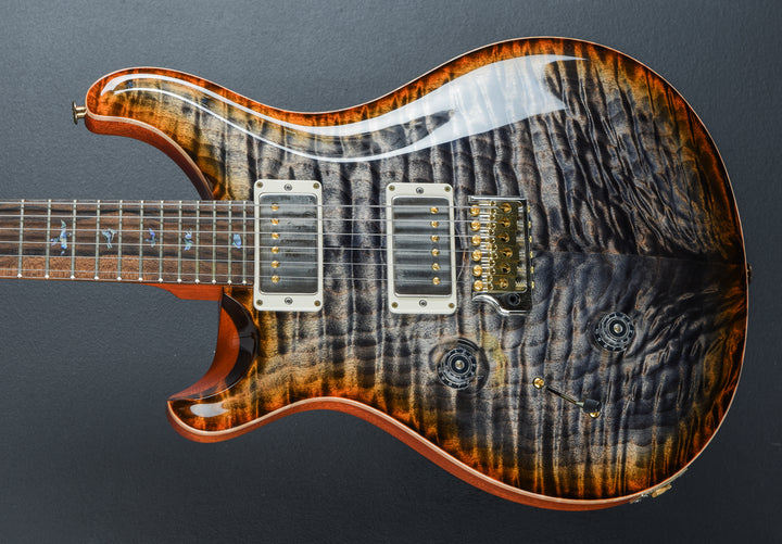 Custom 24 10 Top Left Hand - Burnt Maple Leaf &