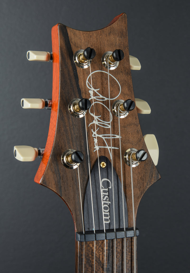 Custom 24 10 Top Left Hand - Burnt Maple Leaf &