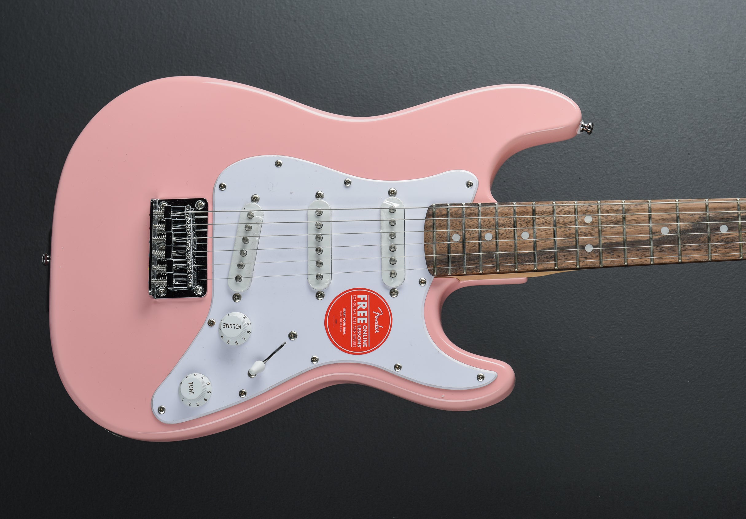 Mini Strat - Shell Pink – Dave's Guitar Shop