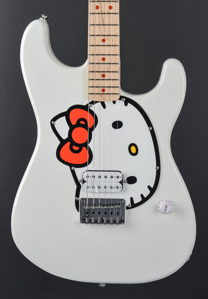 Hello Kitty Stratocaster - White
