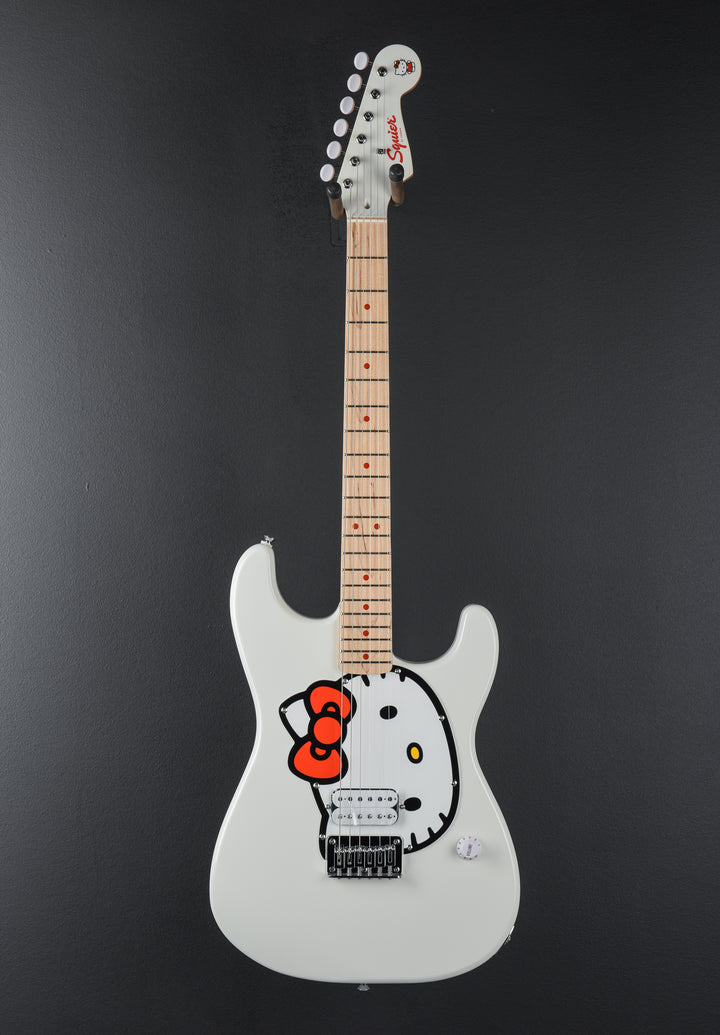 Hello Kitty Stratocaster - White