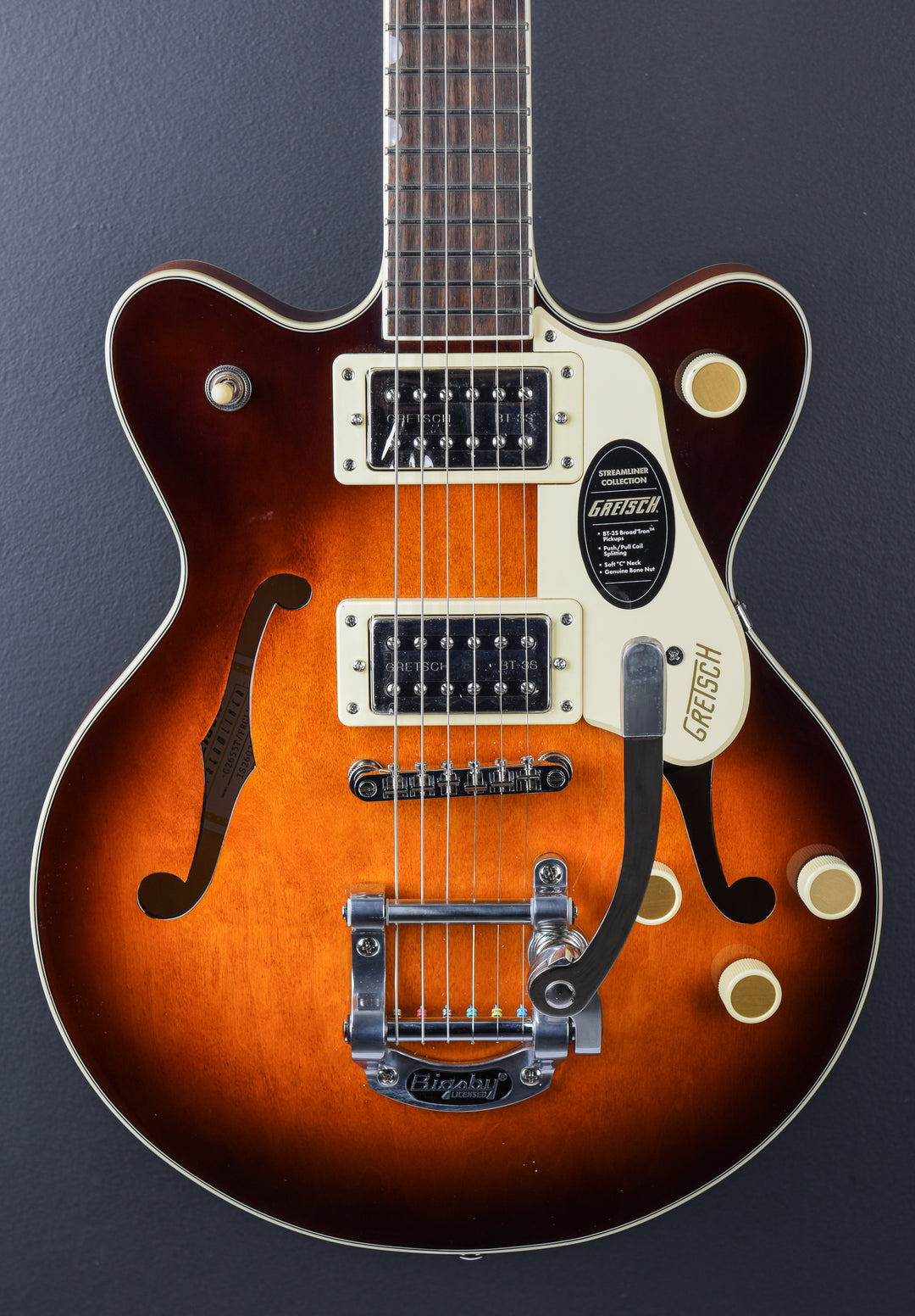 G2655T Streamliner Center Block Jr. Double-Cut with Bigsby