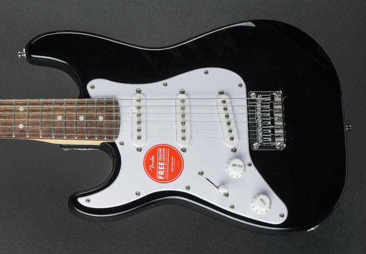 Mini Strat Left Handed - Black