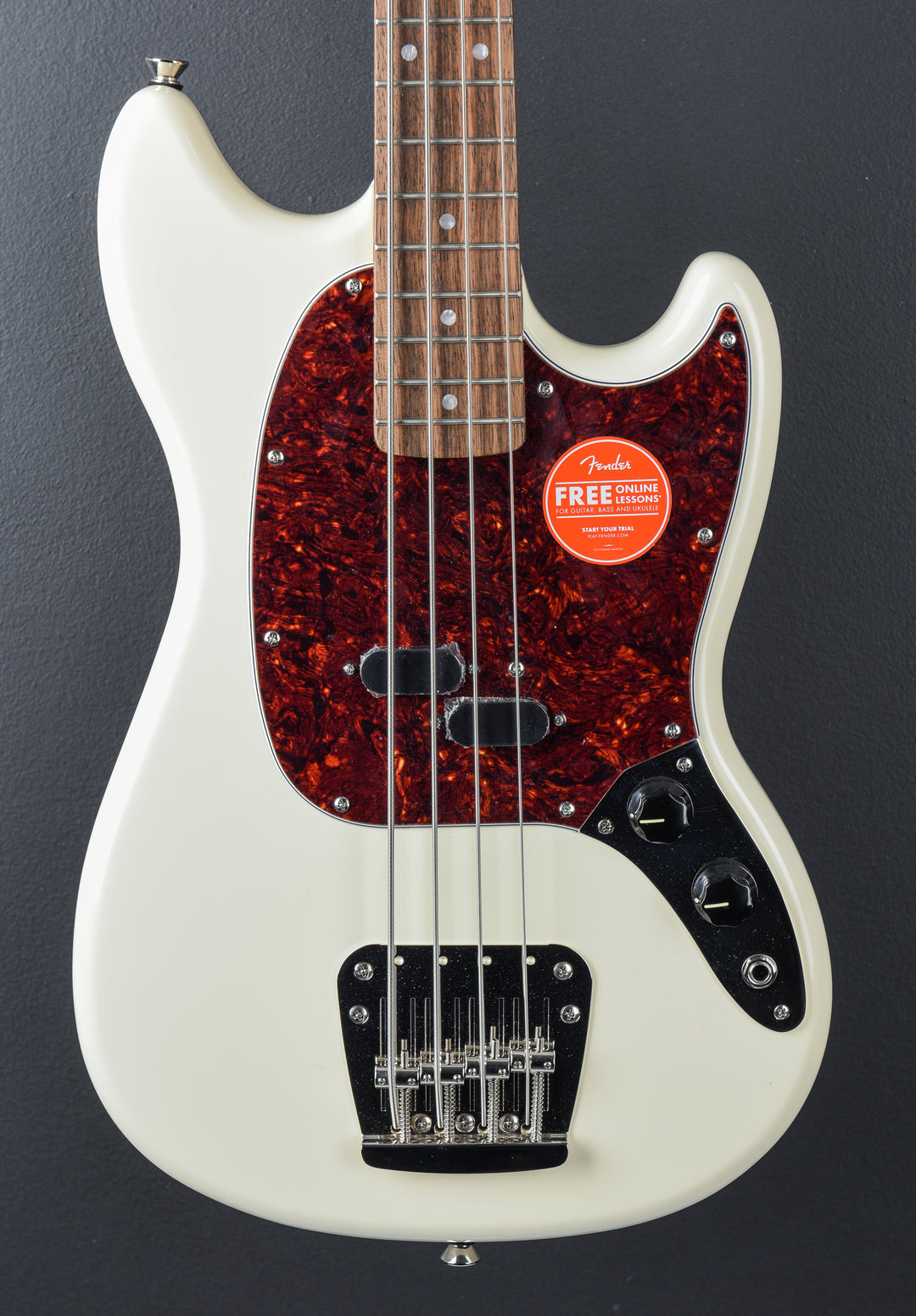 Classic Vibe 60’s Mustang Bass - Olympic White
