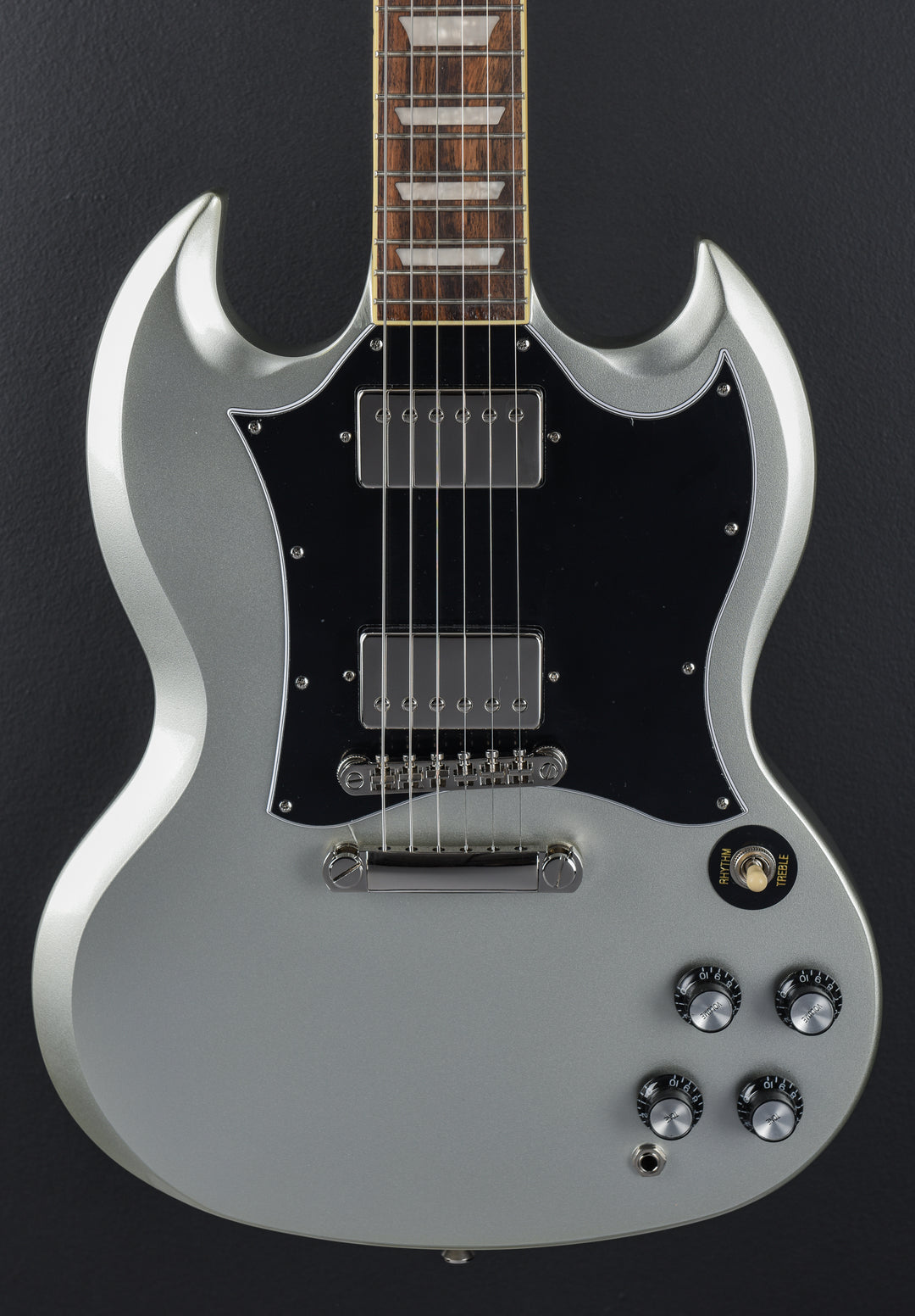 "Inspired by Gibson Collection" SG Standard - Silver Mist