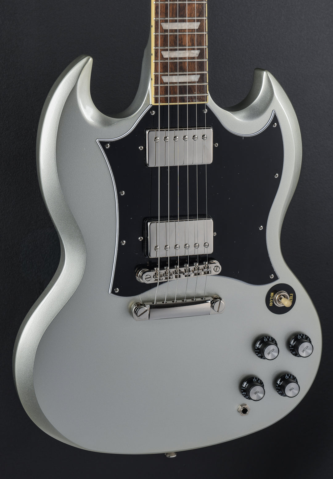 "Inspired by Gibson Collection" SG Standard - Silver Mist