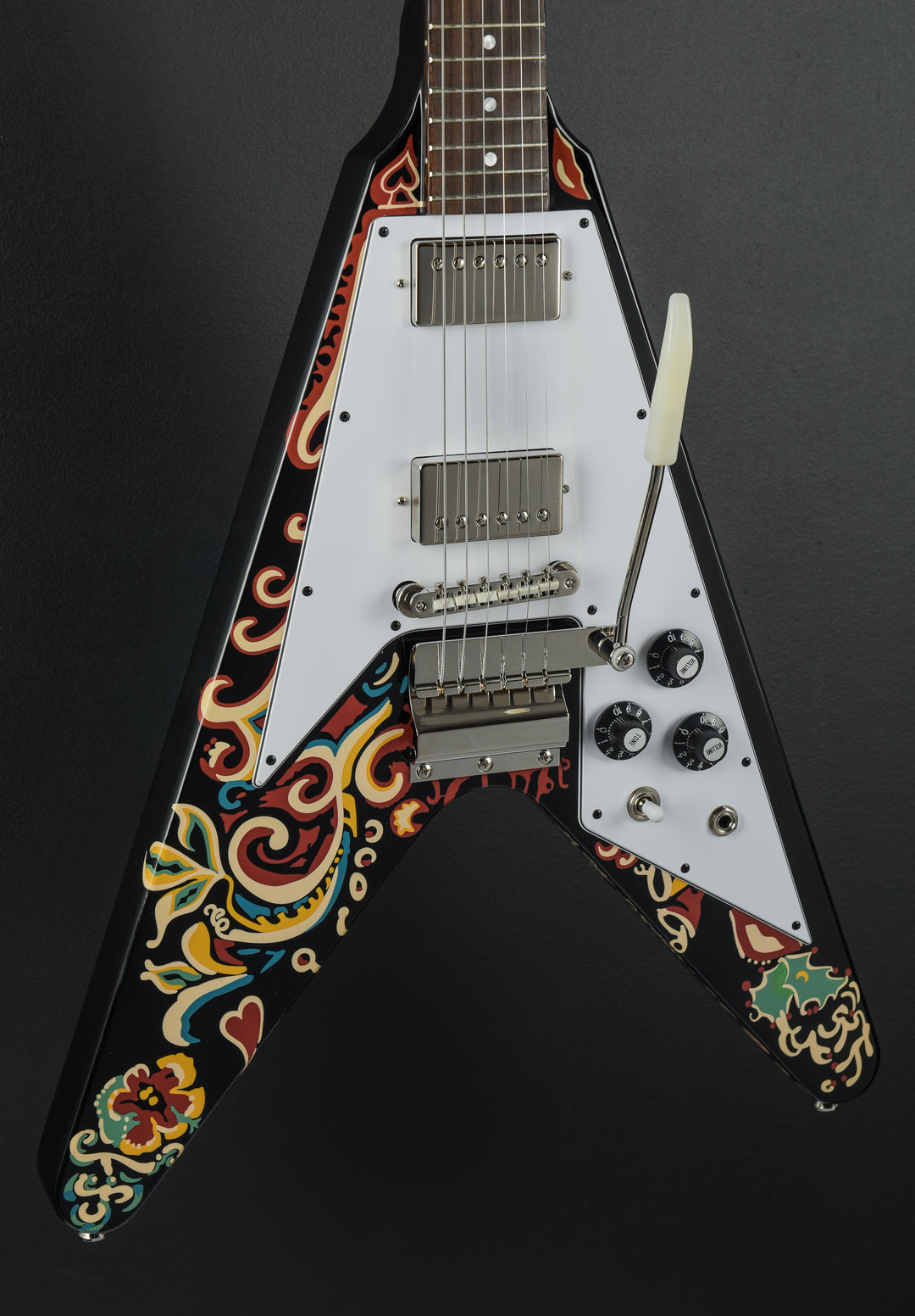 Jimi Hendrix "Love Drops" Flying V - Ebony