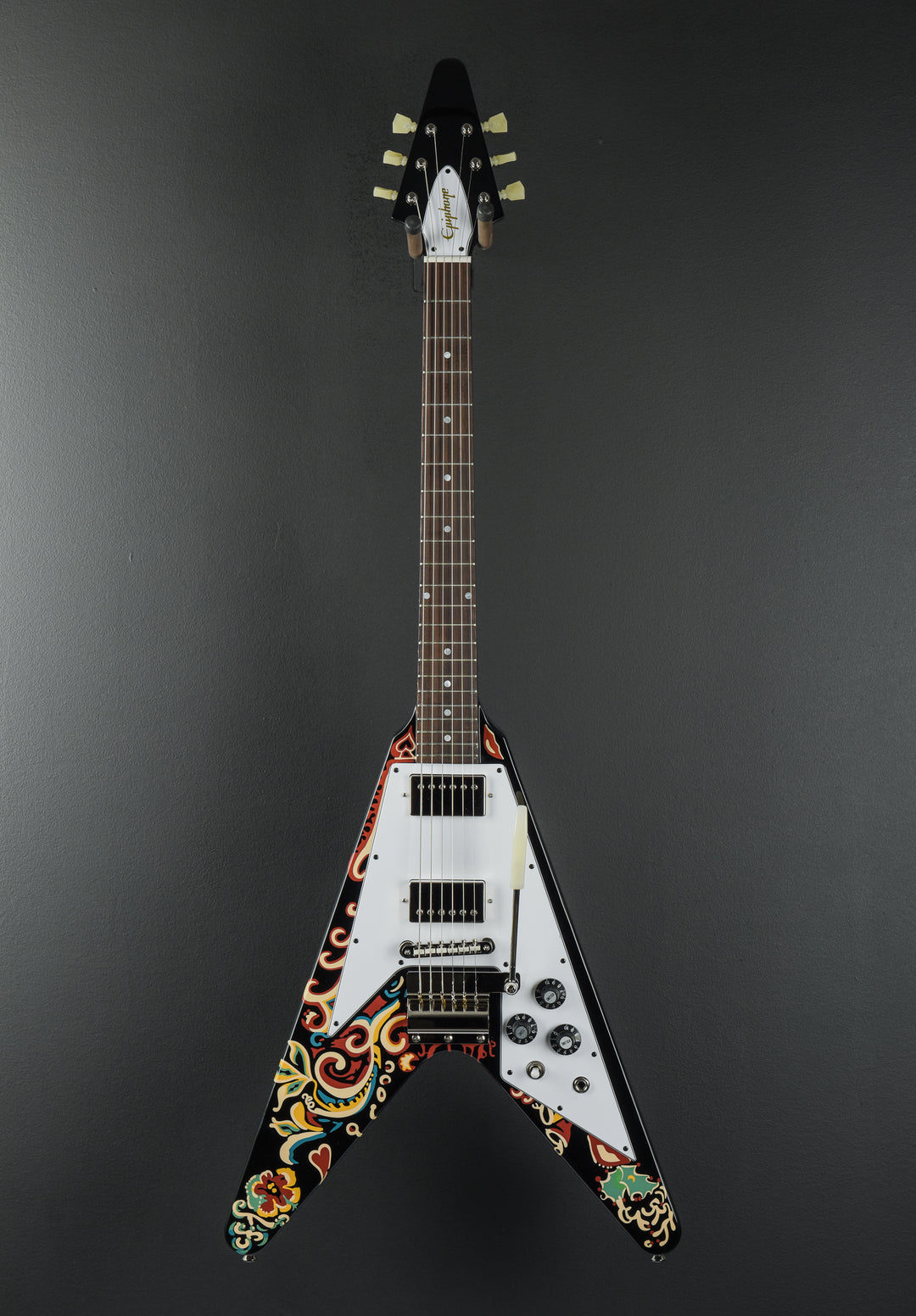 Jimi Hendrix "Love Drops" Flying V - Ebony