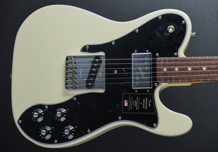American Vintage II 1977 Telecaster Custom - Olympic White w/Rosewood