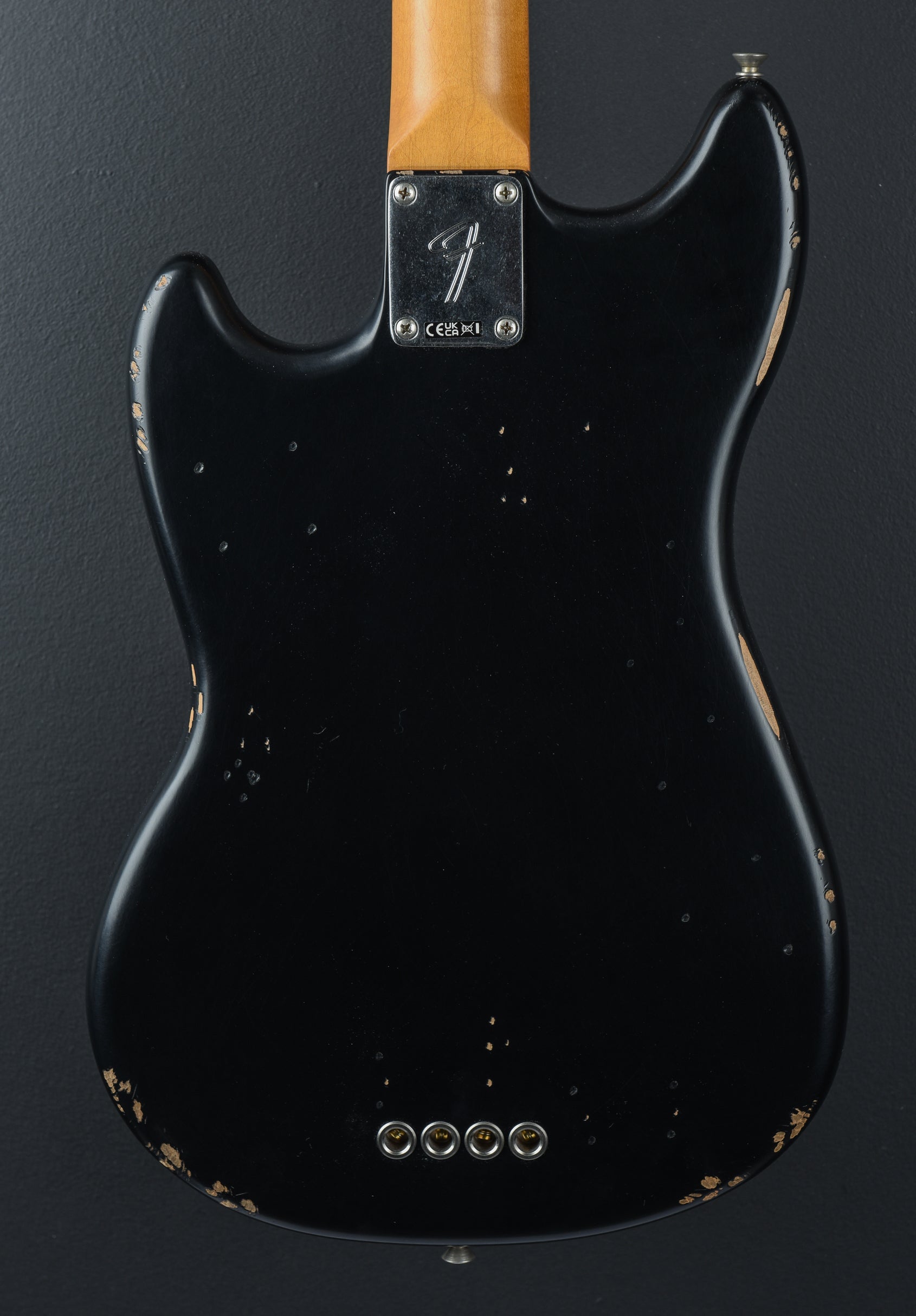 JMJ Road Worn Mustang Bass - Black – Dave's Guitar Shop