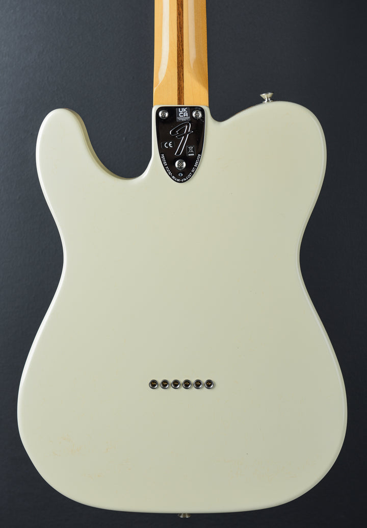 American Vintage II 1977 Telecaster Custom - Olympic White w/Rosewood
