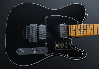 American Ultra Luxe Telecaster Floyd Rose HH - Mystic Black