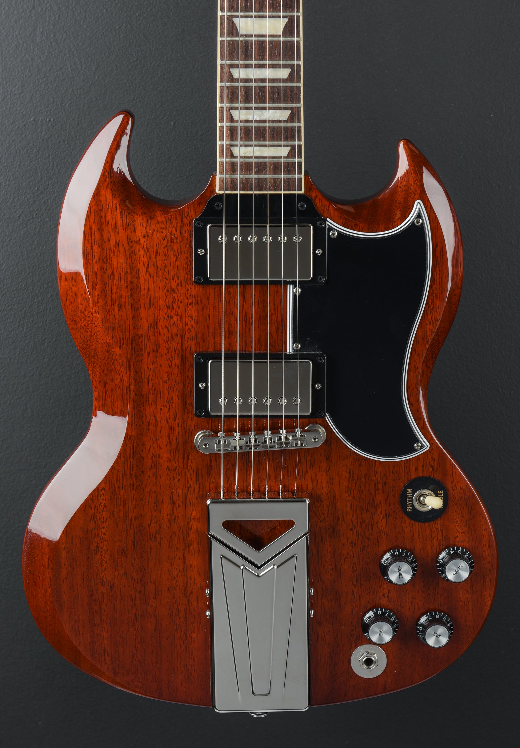 Jake Kiszka SG Standard - Faded Vintage Cherry – Dave's Guitar Shop