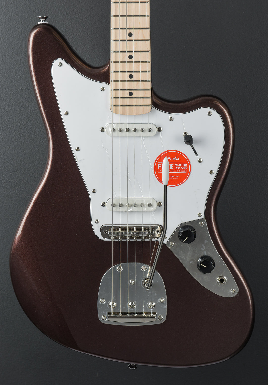 Affinity Series Jaguar - Mystic Metallic Brown w/Maple