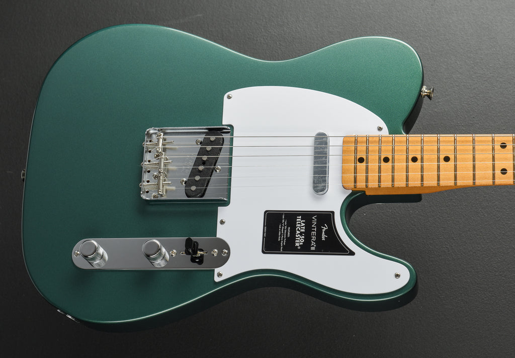 Vintera III Late 50's Telecaster - Sherwood Green Metallic