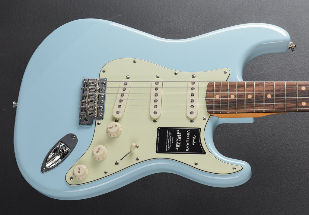 Vintera III Early '60s Stratocaster - Sonic Blue – Dave's Guitar Shop