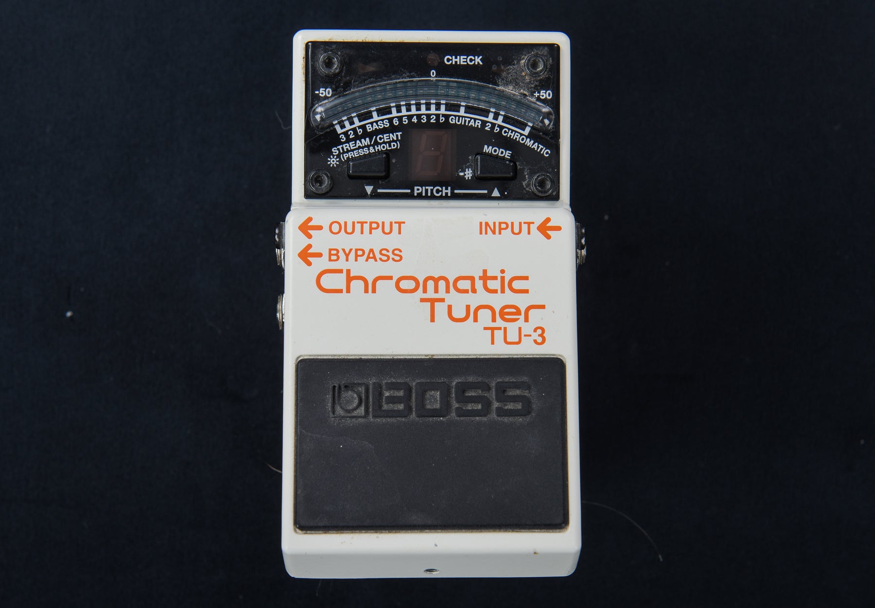 boss tu-3 pedal tuner TU-3 Chromatic Tuner '11 – Dave's Guitar Shop