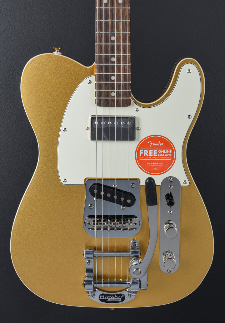 Classic Vibe Custom Telecaster SH w/Bigsby - Aztec Gold
