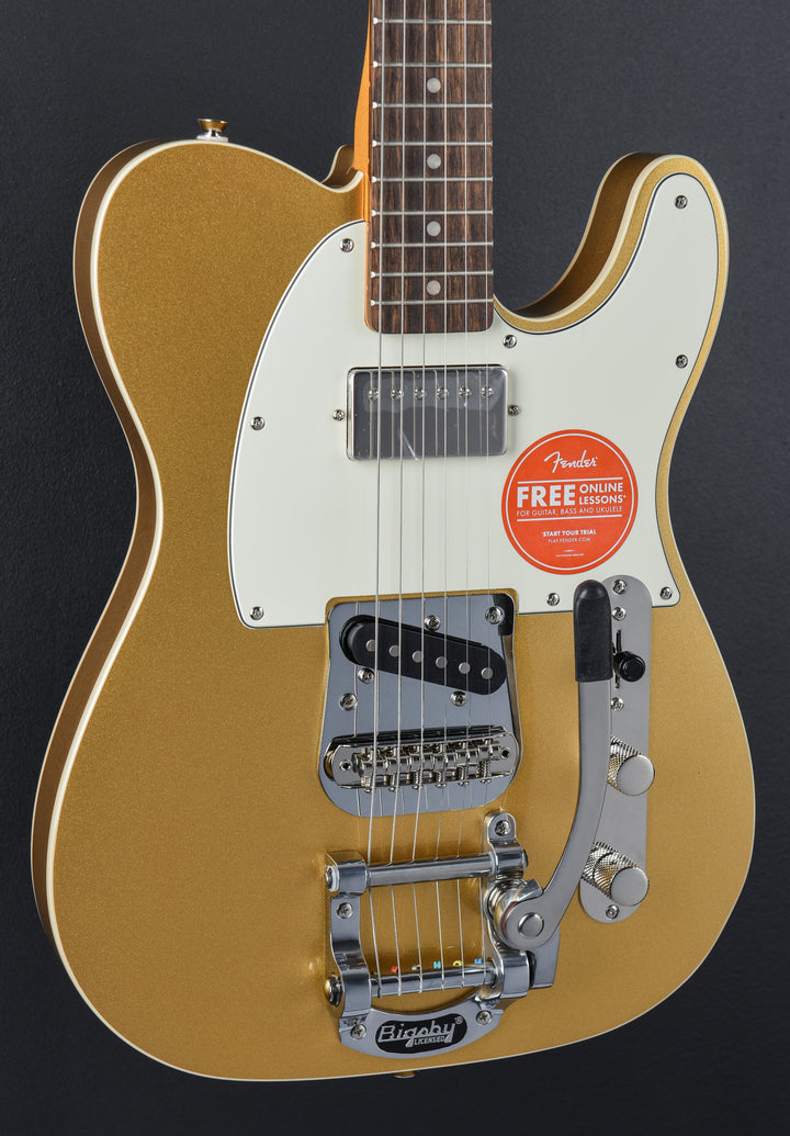 Classic Vibe Custom Telecaster SH w/Bigsby - Aztec Gold