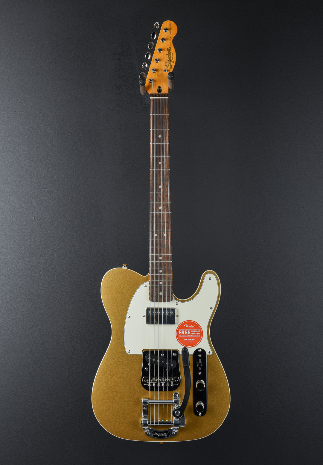 Classic Vibe Custom Telecaster SH w/Bigsby - Aztec Gold
