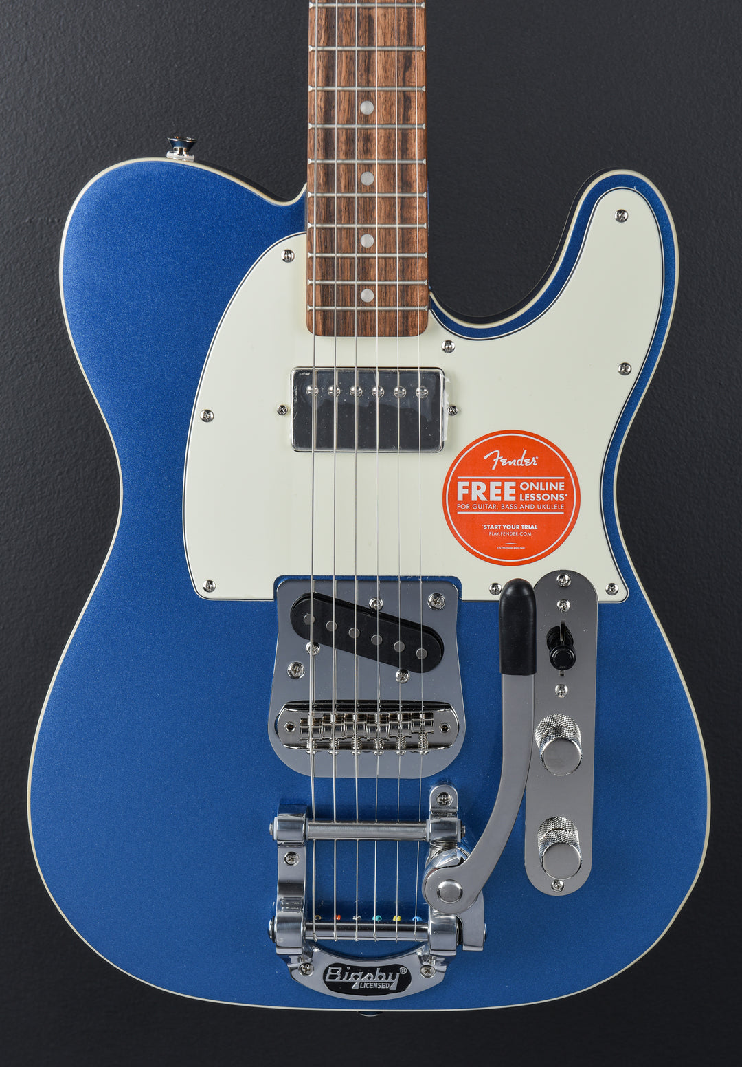 Classic Vibe Custom Telecaster SH w/Bigsby - Lake Placid Blue