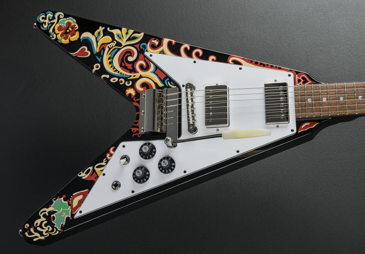 Jimi Hendrix "Love Drops" Flying V - Ebony