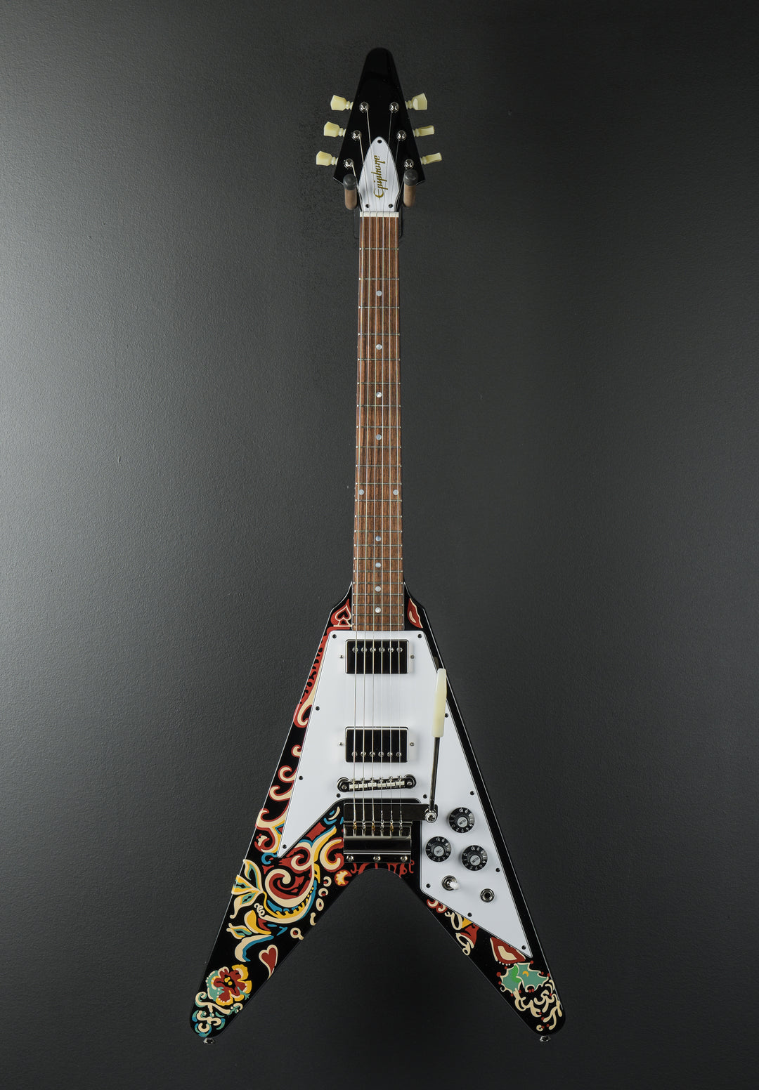 Jimi Hendrix "Love Drops" Flying V - Ebony