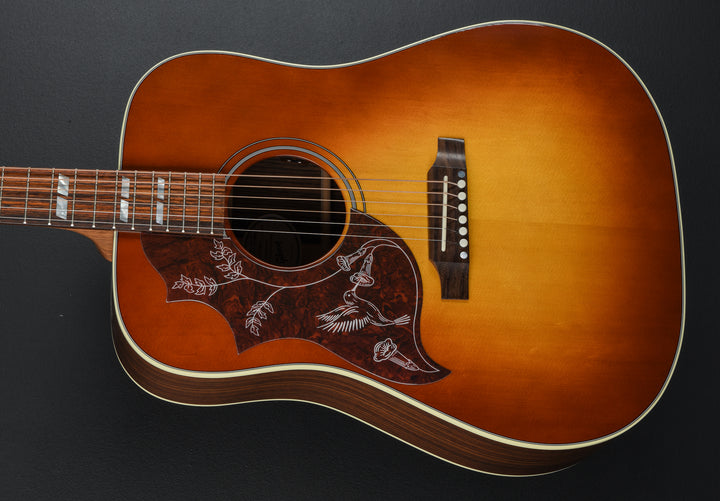 Hummingbird Studio Rosewood Left Hand - Rosewood Burst w/Gloss Top