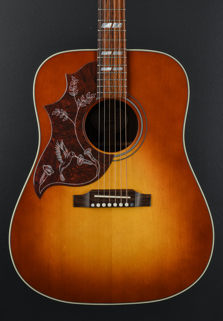 Hummingbird Studio Rosewood Left Hand - Rosewood Burst w/Gloss Top