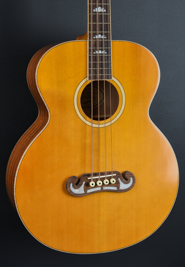 El Capitan J-200 Studio Bass - Aged Vintage Natural