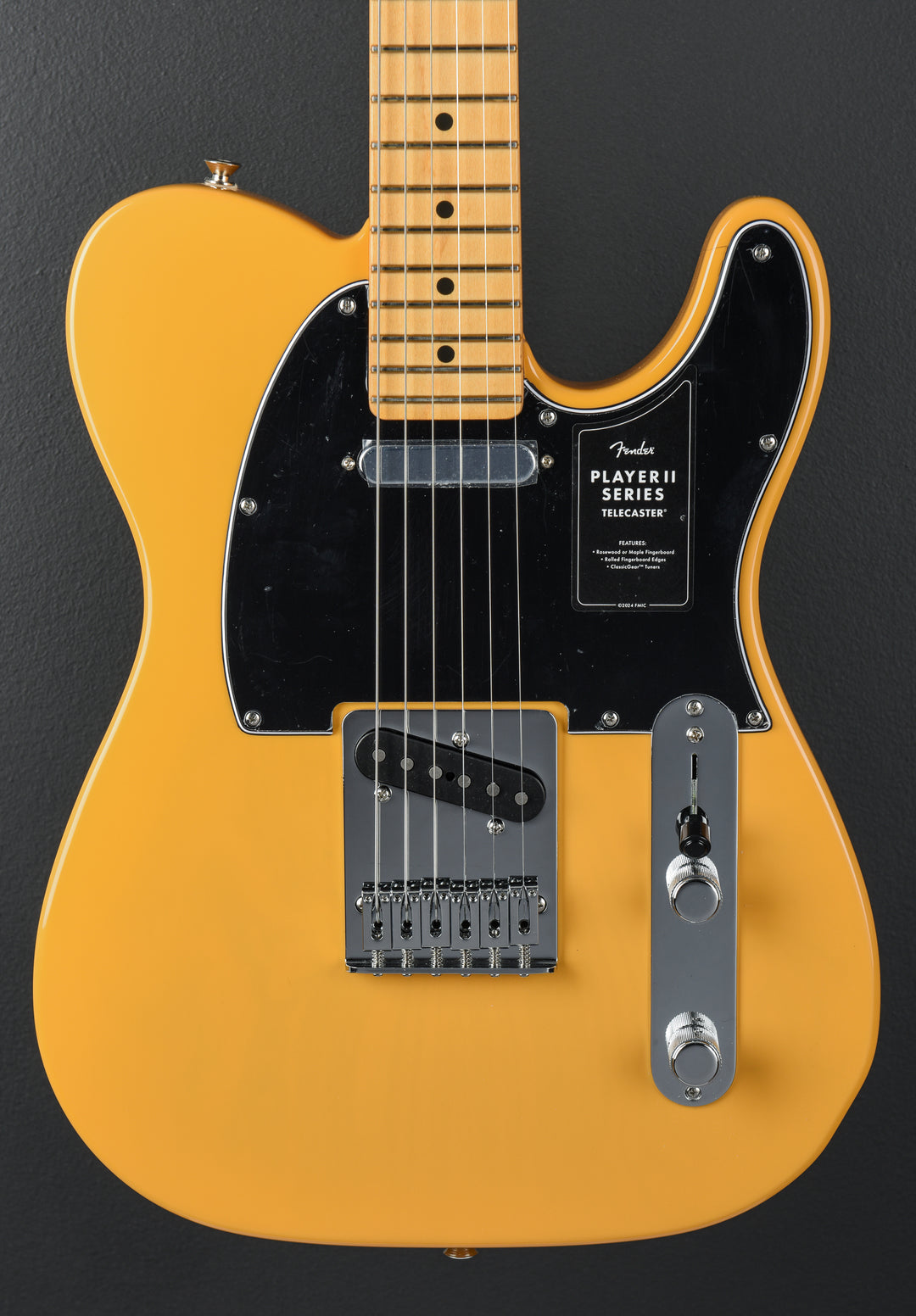Player II Telecaster - Butterscotch Blonde w/Maple